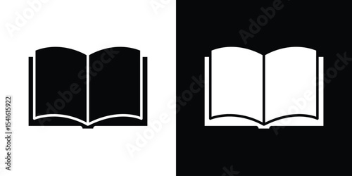 open book icon Vector scalable graphics