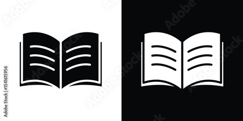 open book icon Vector scalable graphics