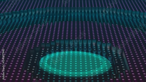 abstract background with colorful circles