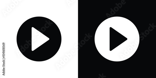 Play icon Vector scalable graphics