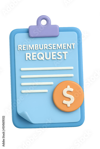 3D clipboard labeled 