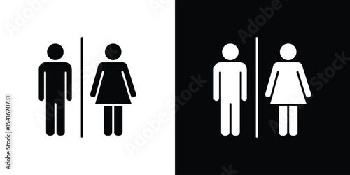 Restroom icon Vector scalable graphics
