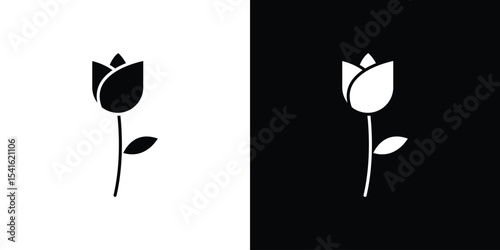 Rose icon Vector scalable graphics