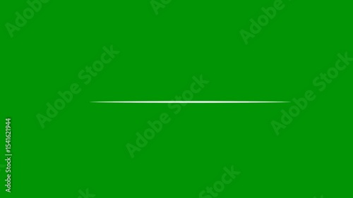 line effects, pop and move around the frame, circle burst ray, radiant, round running lines, Hand-drawn animation on a transparent background. Straight line color white green background. 4k