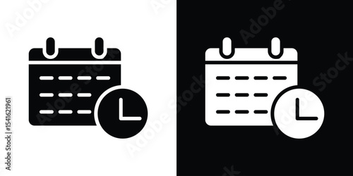 Schedule icon Vector scalable graphics