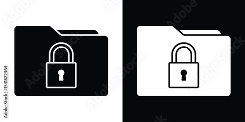 Secret folder icon Vector scalable graphics