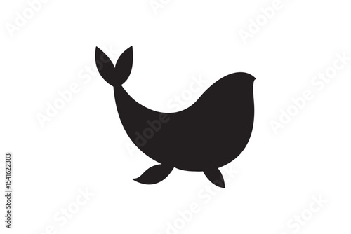 dolphin silhouette image