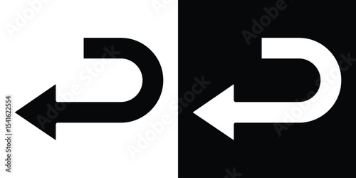 Send back icon Vector scalable graphics