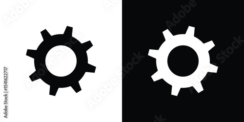 Settings gear icon Vector scalable graphics
