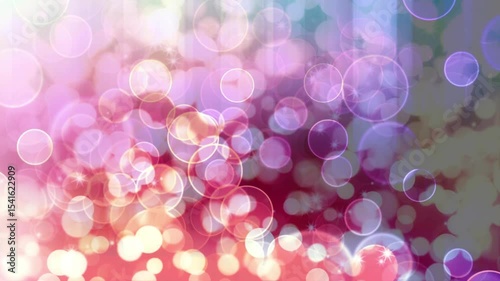 pink bokeh background
