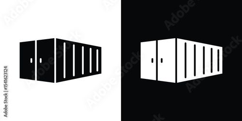 Shipping Container icon Vector scalable graphics