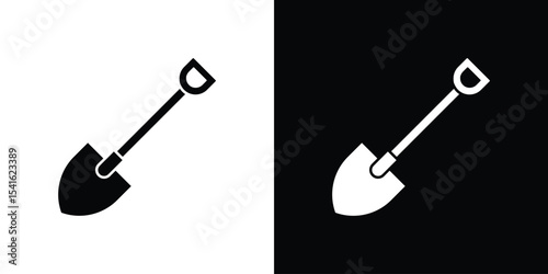 Shovel icon Vector scalable graphics
