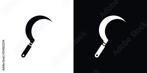 Sickle icon Vector scalable graphics