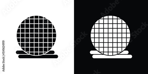 Stroopwafel cookies icon Vector scalable graphics