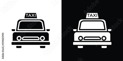 Taxi icon Vector scalable graphics