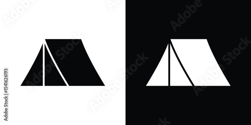 Tent icon Vector scalable graphics
