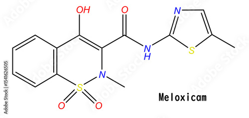 Meloxicam is a nonsteroidal anti-inflammatory drug (NSAID) used to relieve the symptoms of arthritis (juvenile rheumatoid arthritis, osteoarthritis, and rheumatoid arthritis), such as inflammation.