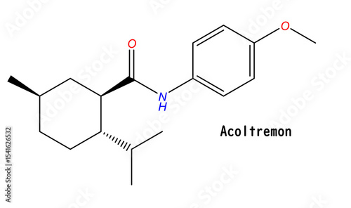 Acoltremon, a topical agonist of transient receptor potential melastatin 8 (TRPM8), is a first-in-class product candidate for the treatment of dry eye