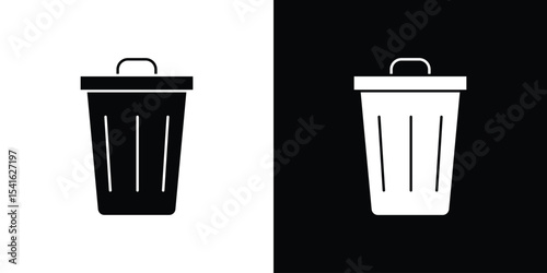 Trash icon Vector scalable graphics
