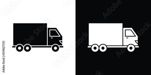 Truck icon Vector scalable graphics