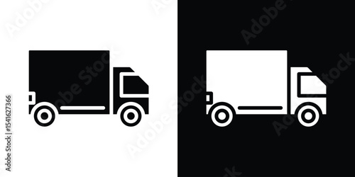 Truck icon Vector scalable graphics