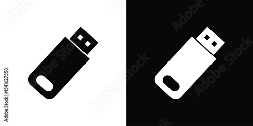 USB pendrive icon Vector scalable graphics