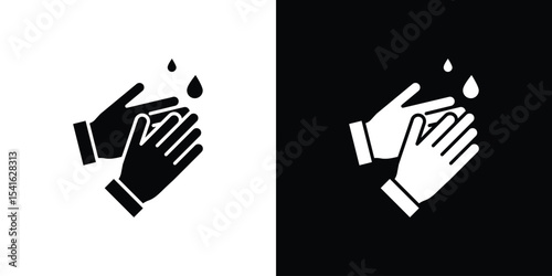 Wash hands icon Vector scalable graphics
