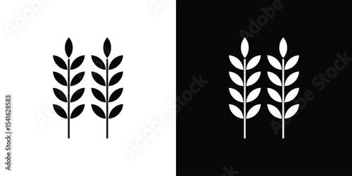 Wheat icon Vector scalable graphics