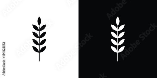 Wheat icon Vector scalable graphics