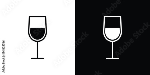 Wine glass icon Vector scalable graphics
