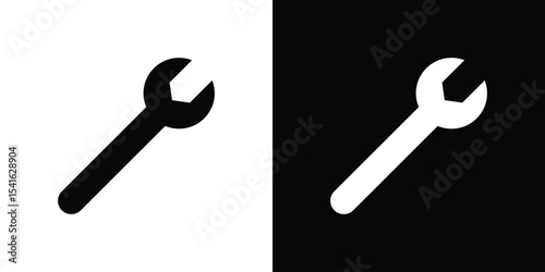 Wrench icon Vector scalable graphics