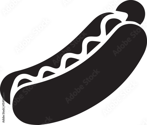 hotdog, burger, fastfood, snack, food, silhouette, bun, sausage, ketchup, mustard, grill, sandwich, meat, outline, cheese, tasty, delicious, 