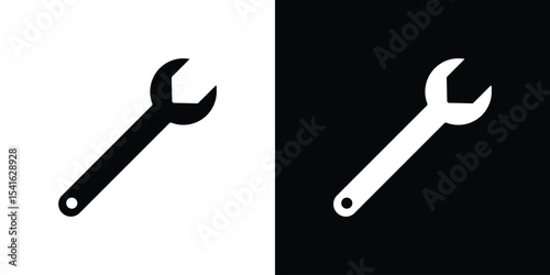 Wrench icon Vector scalable graphics
