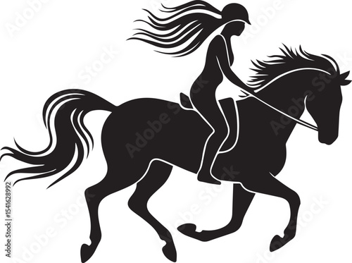 horse, animal, silhouette, stallion, gallop, mane, wild, outline, equine, hoof, tail, rider, stable, ranch, freedom, speed, strength, blackshape, majestic, herd,