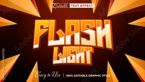 flash light - Editable Text Effect, Font Style