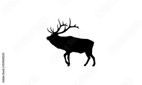 deer silhouette vector