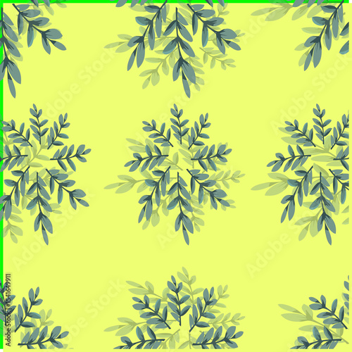 Textile repeat pattern artwork.