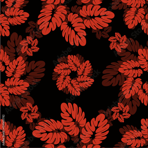 Textile repeat pattern artwork.