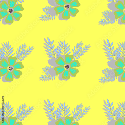 Textile repeat pattern artwork.