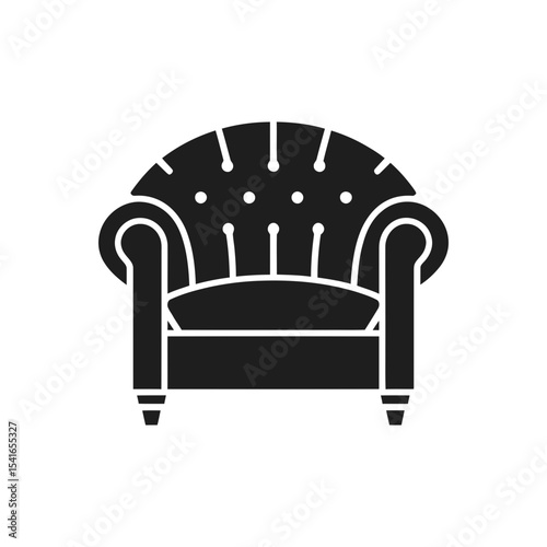 Classic Armchair Icon