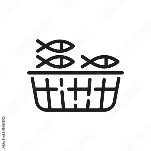Fish Basket Icon
