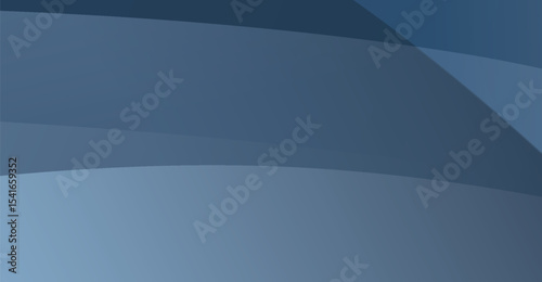 Elegant dark blue abstract background with flowing curved shapes overlay