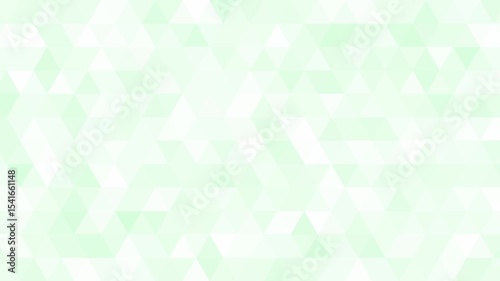 White green simple abstract triangle background, geometric animation