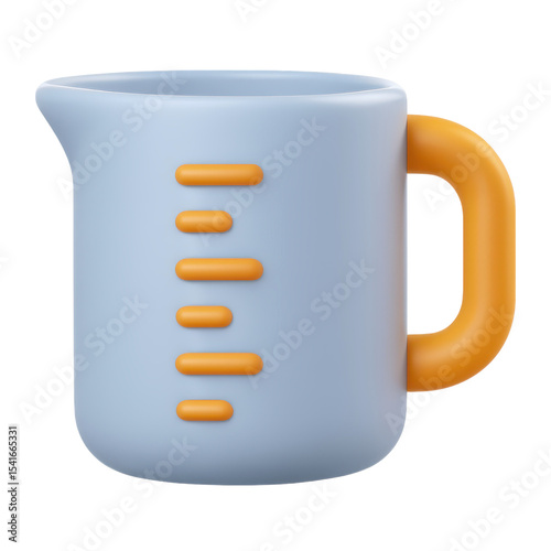 Minimalist ceramic cup with geometric pattern