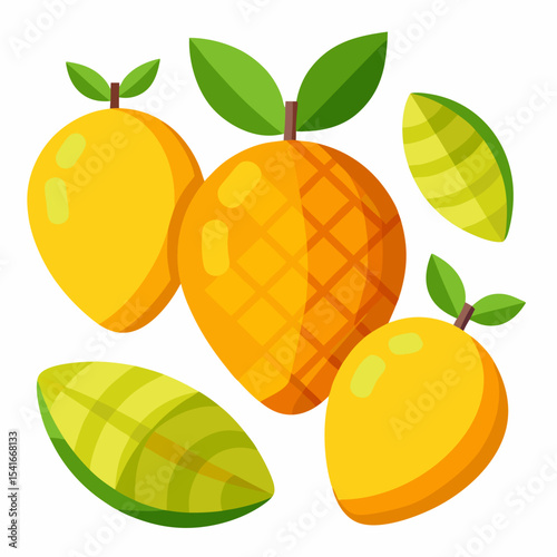 Mango fruit icon pack