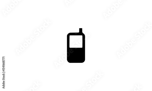 vector illustration of a mobile phone