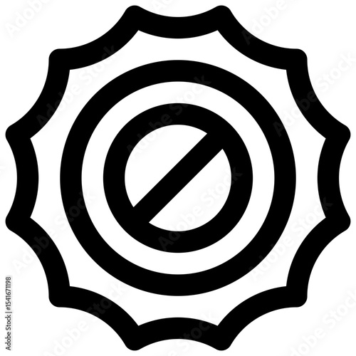 Do not expose to sunlight. Editable stroke vector icon.