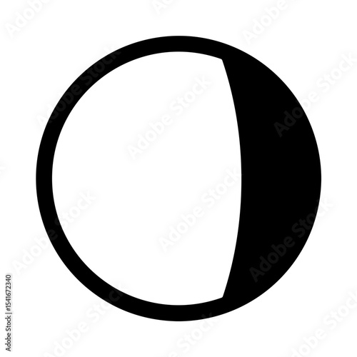 Waning Gibbous Moon Symbol