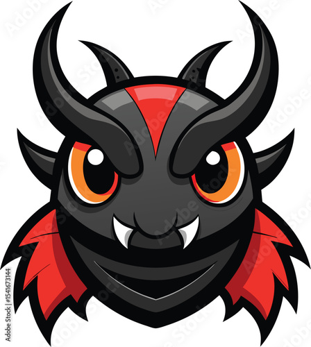 vector illustration of a skull