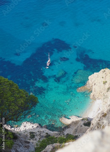 Fototapeta Naklejka Na Ścianę i Meble -  island in the sea ibiza es vedra